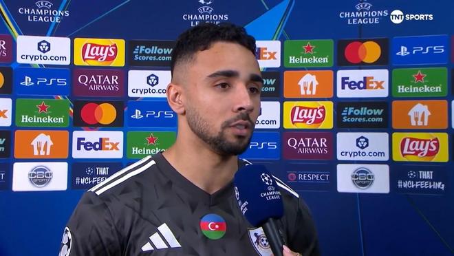 卡拉巴赫前锋：我都没意识到我们从没在英格兰球队身上拿过分