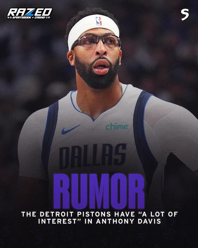 東部第一要大補？帕金斯：活塞對安東尼-戴維斯充滿瞭興趣