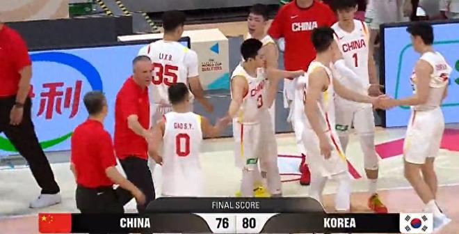 臉都不要瞭？中國男籃負韓國！這五個人必須換掉！李賢重殺人誅心