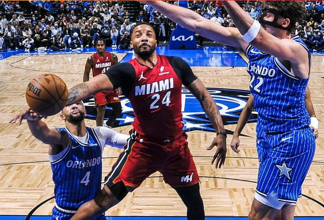 阿德巴約24+15打爆狀元郎，小瓦格納32分貝恩16中2，魔術復仇熱火